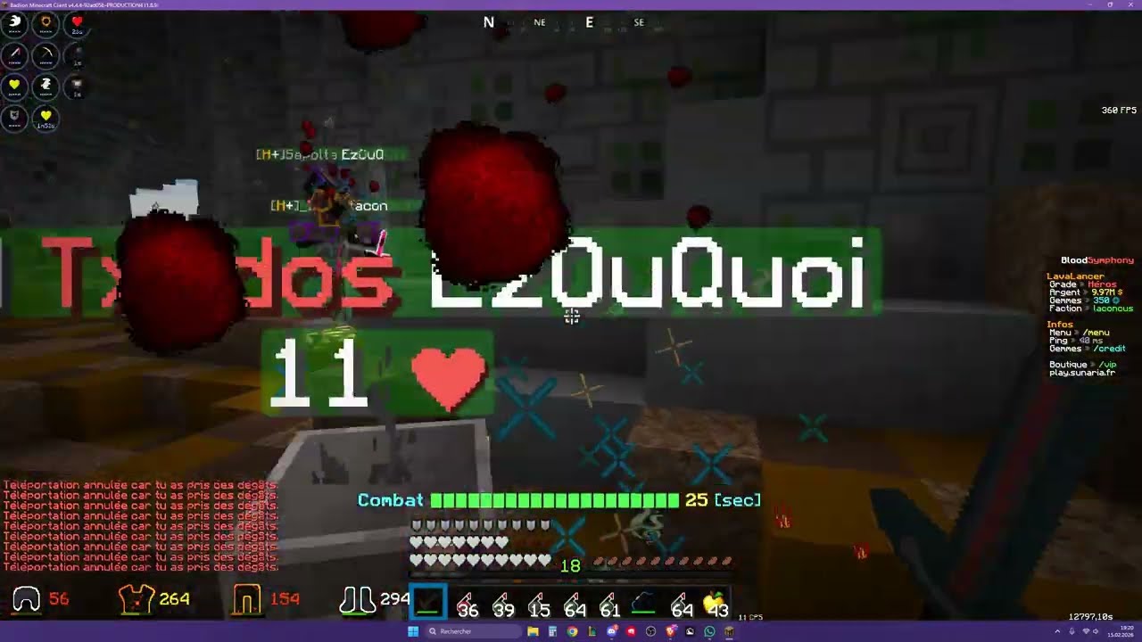 Cube sur BloodSymphony