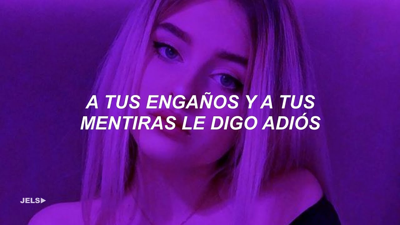 Adiós - Maria Becerra (Letra) || A tus engaños y a tus mentiras le digo adios