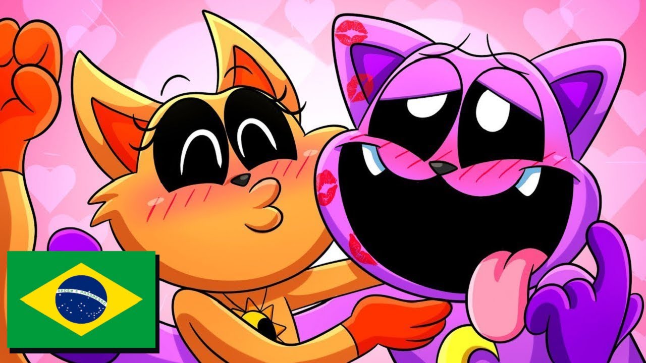 CATNAP E CATFEINE SE APAIXONARAM?! - Poppy Playtime Animação