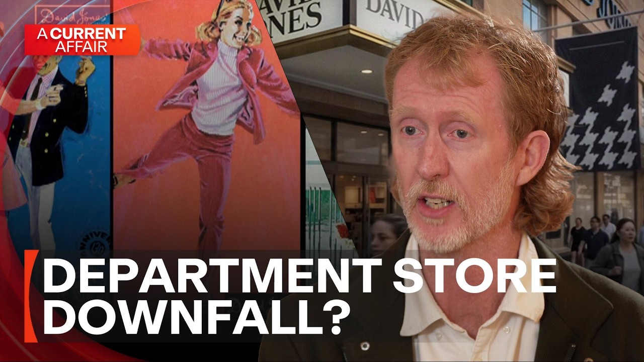 Why are Aussie department stores struggling so much? | A Current Affair