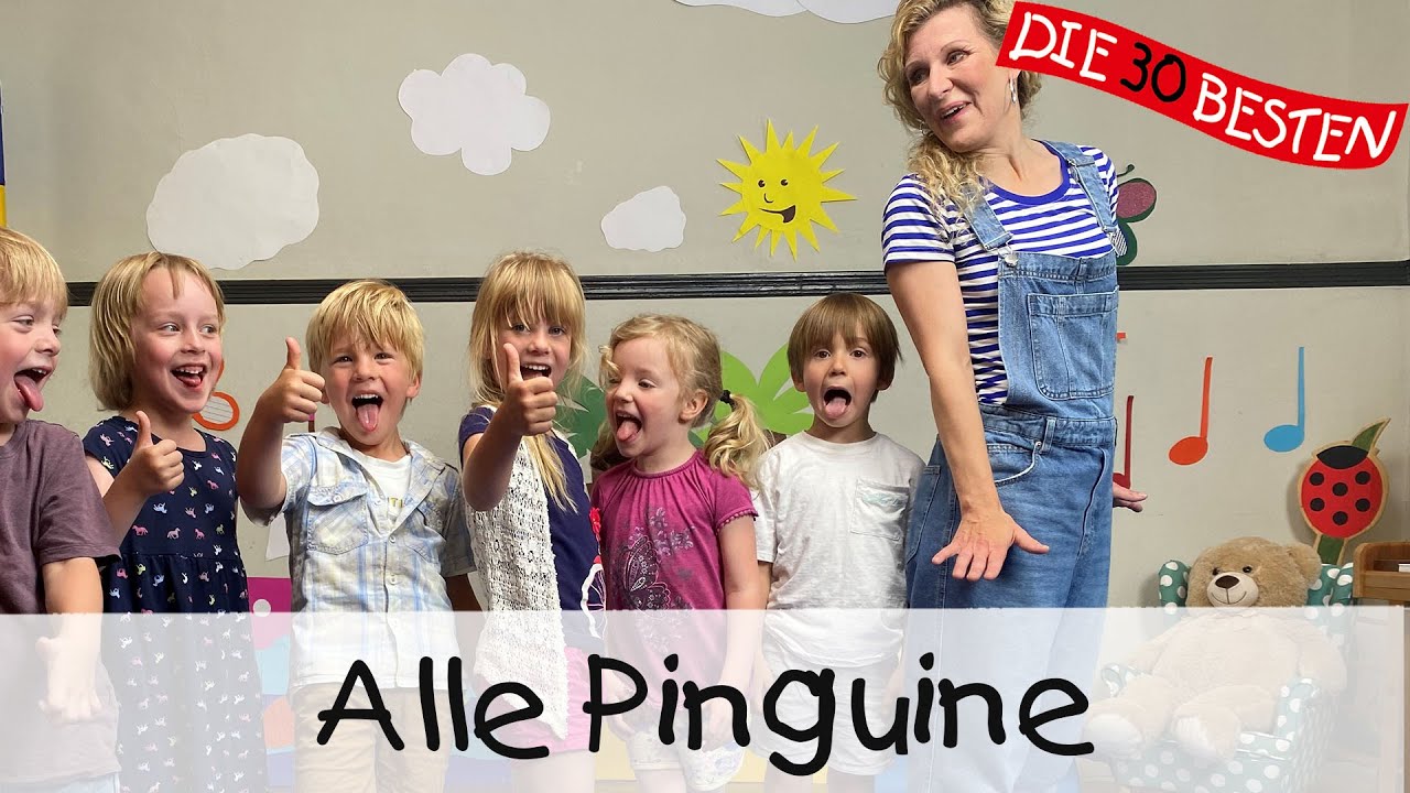 👩🏼 Alle Pinguine - Singen, Tanzen und Bewegen || Kinderlieder