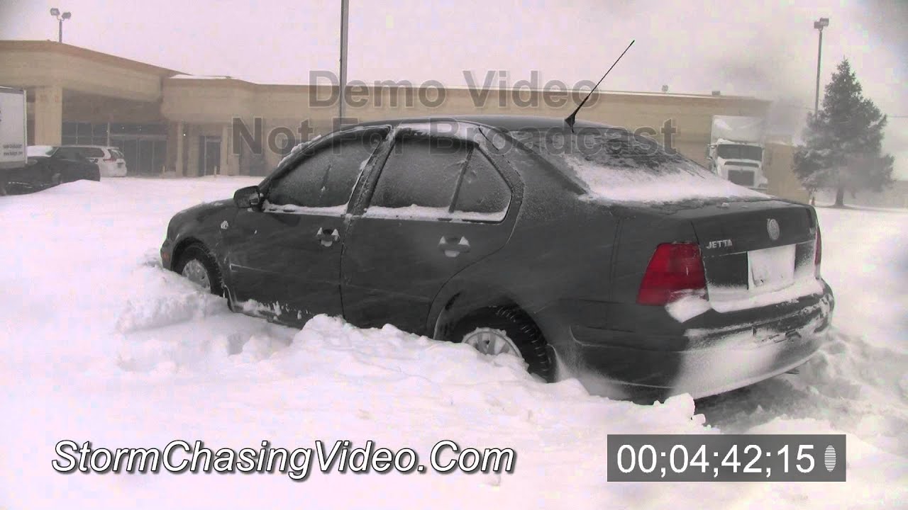 2/1/2011 and 2/2/2011 Joplin, MO Blizzard Video