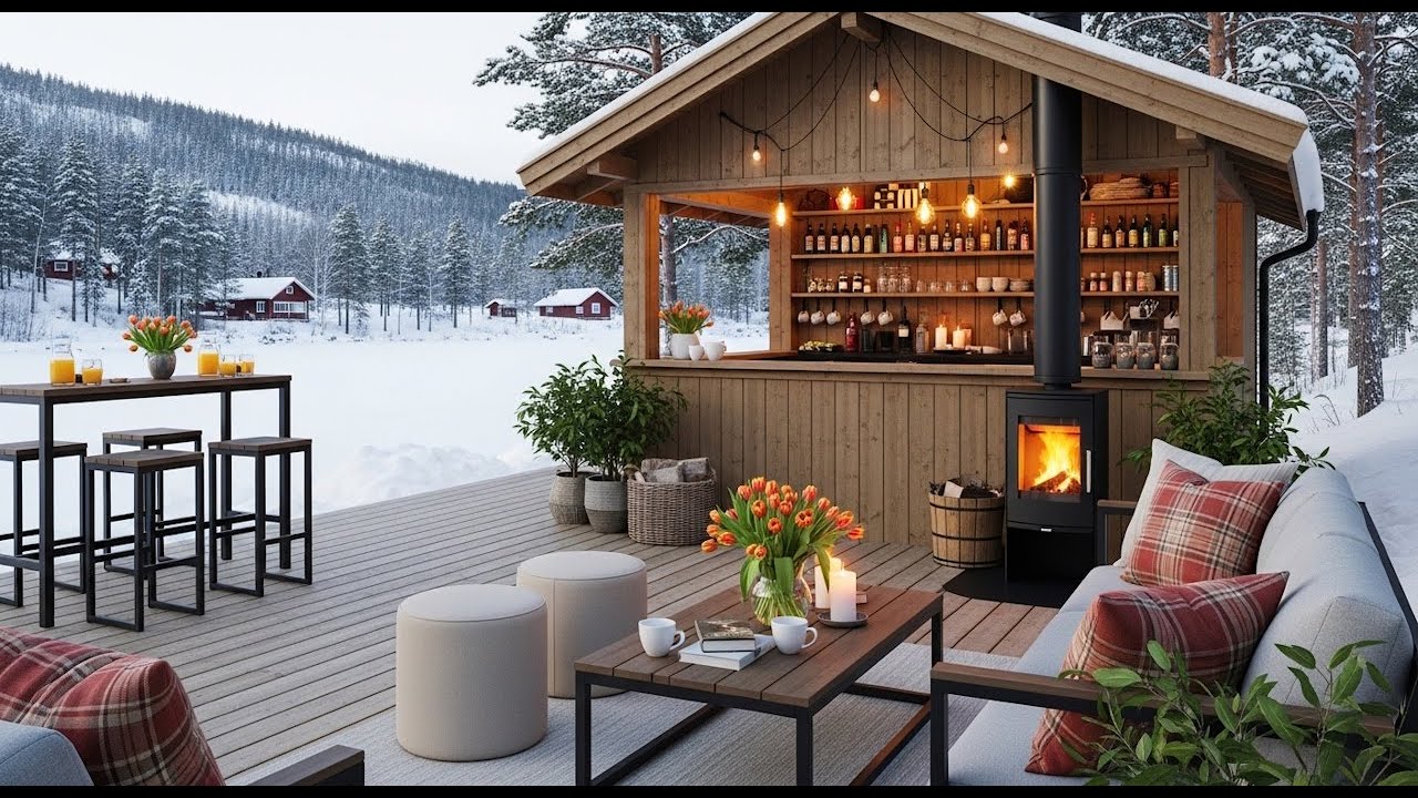 Winter Morning ☕ Slow Snowfall and Smooth Jazz for Work, Study & Focus