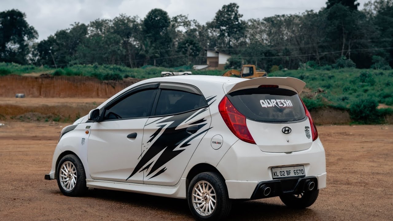 eon modified cinematic short QURESHI kerala 📽️ajayphotokaran #hyundai #eon #modified #car #cars