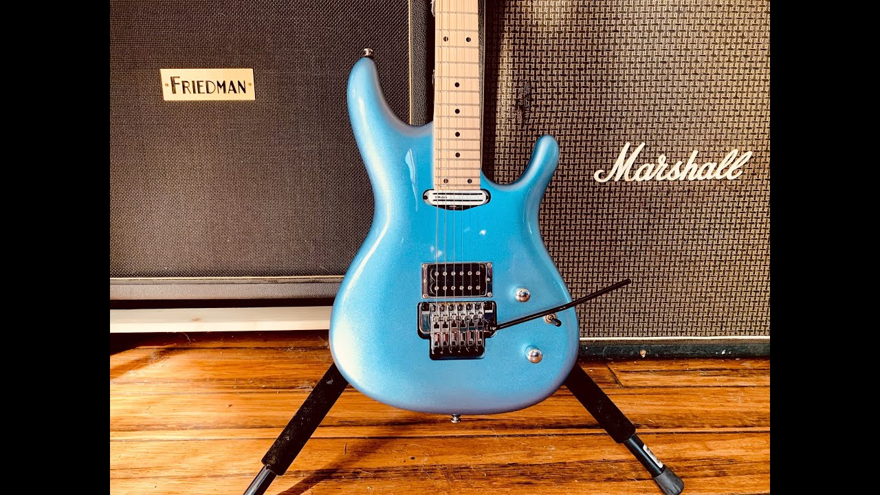 Джо Сатриани Демо Ibanez JS140M и замена пикапа