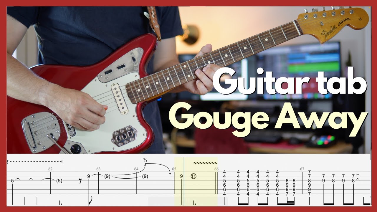 Pixies - Gouge Away (guitar tabs)