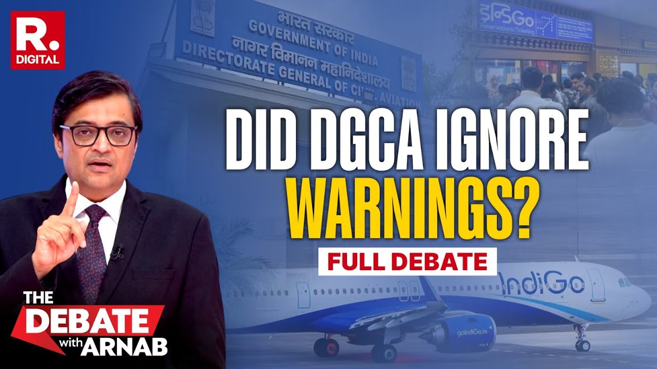 Debate With Arnab: Did DGCA Give Long Rope To IndiGo?