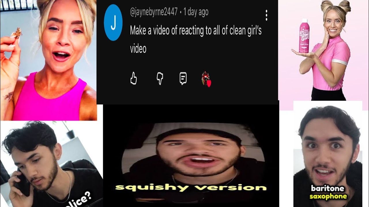 Louisayyy reacts to every clean girl video compilation 