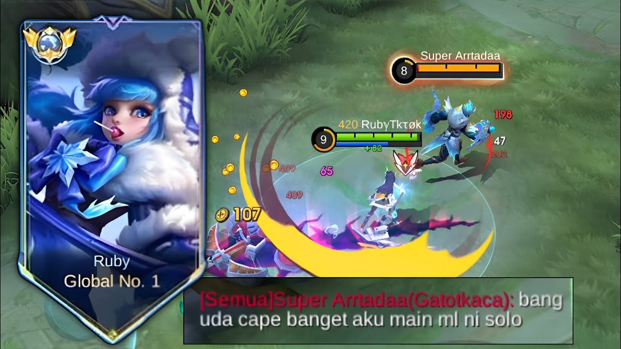 Ketika Gatot Kena Mental Lawan Ruby di Lane