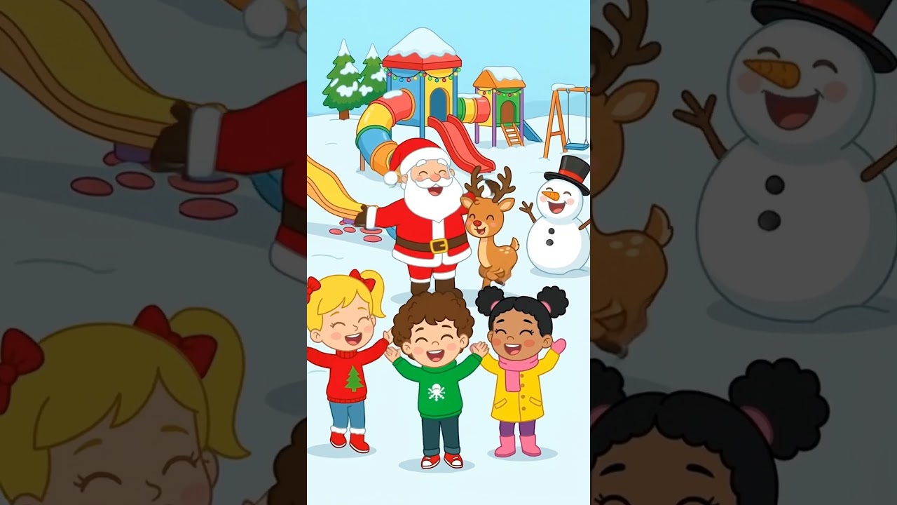 Jingle Jolly Christmas Song 🎅 | Fun Kids Christmas Songs & Dance | Sing Along!