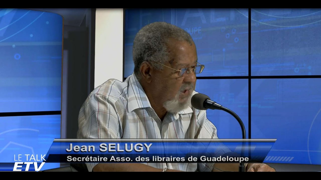 Jean SELUGY Secrétaire des Libraires de le Guadeloupe alerte sur les difficultés liées aux livres sc