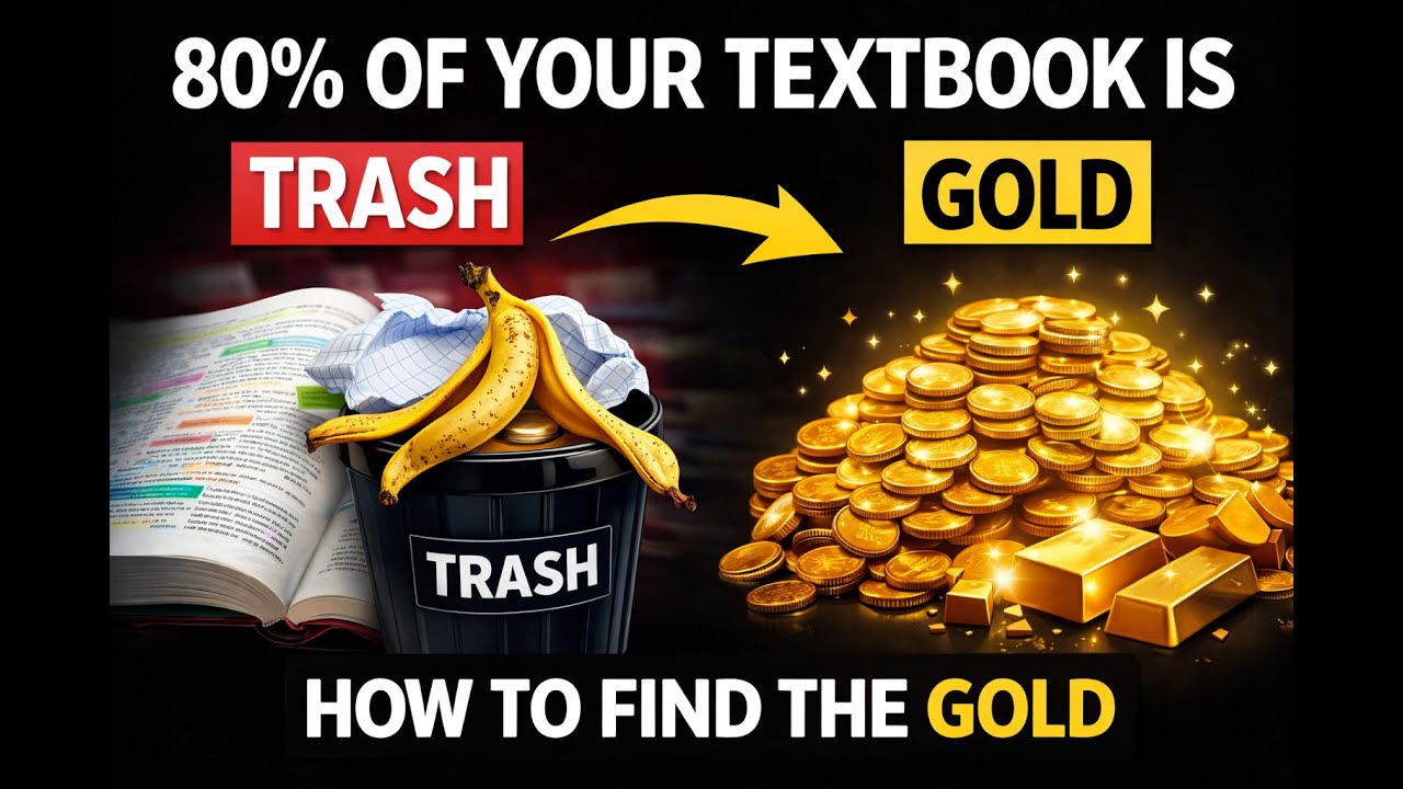 80% of Textbooks Are Useless — Here’s How Smart Students Filter the Gold