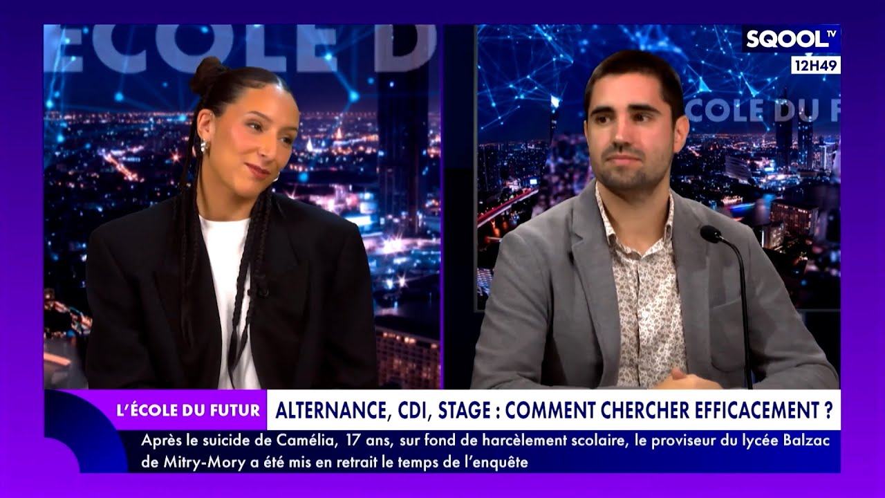 L'École du Futur (27/01/2026) - Alternance, CDI, stage : Comment chercher efficacement ?