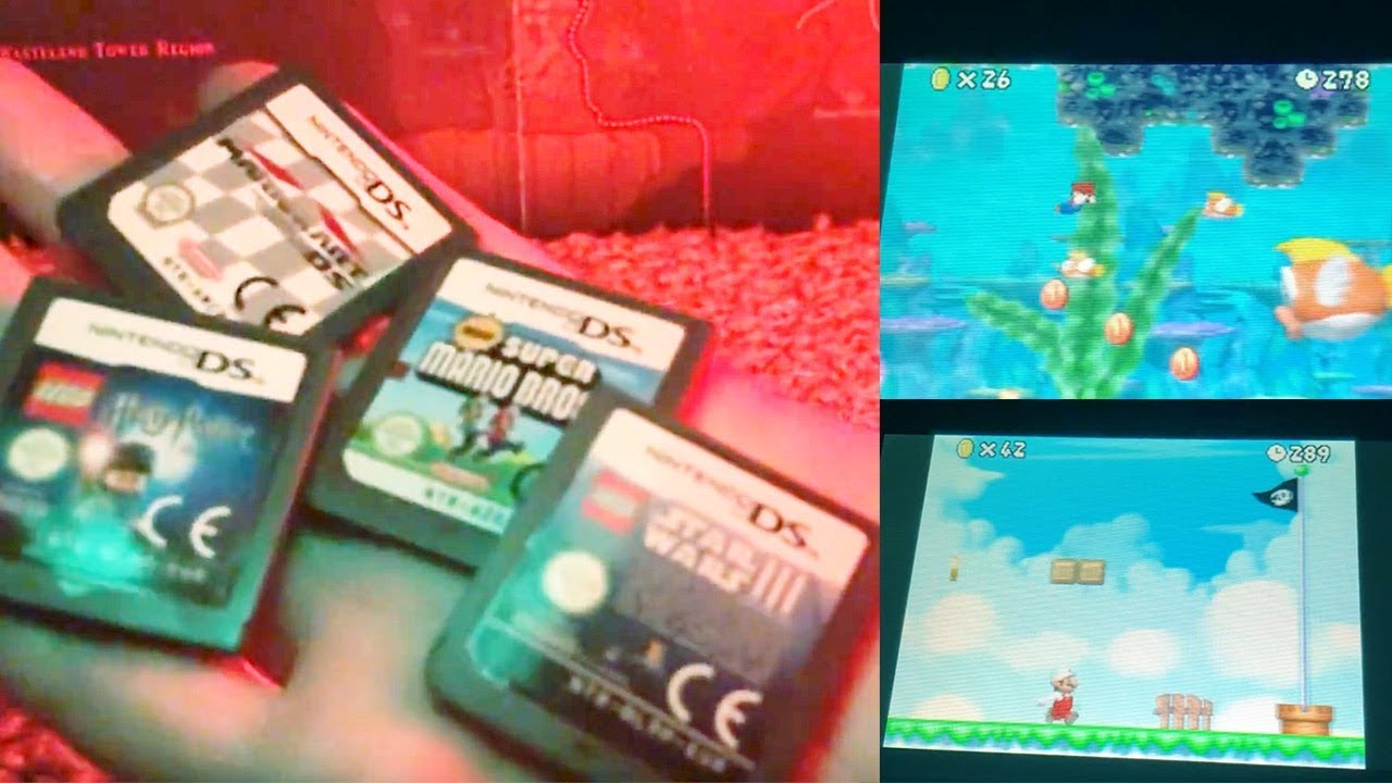 ASMR DS Games Haul and Gameplay