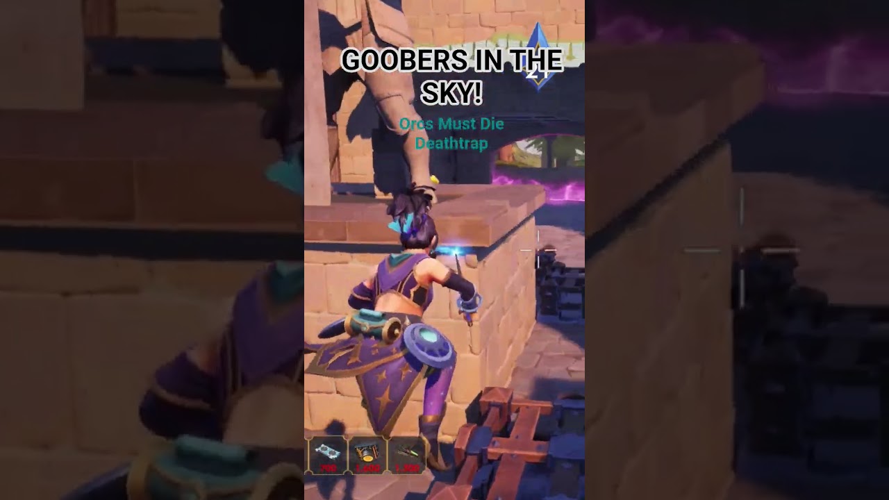 Goobers in the sky! Orcs Must Die Deathtrap. 