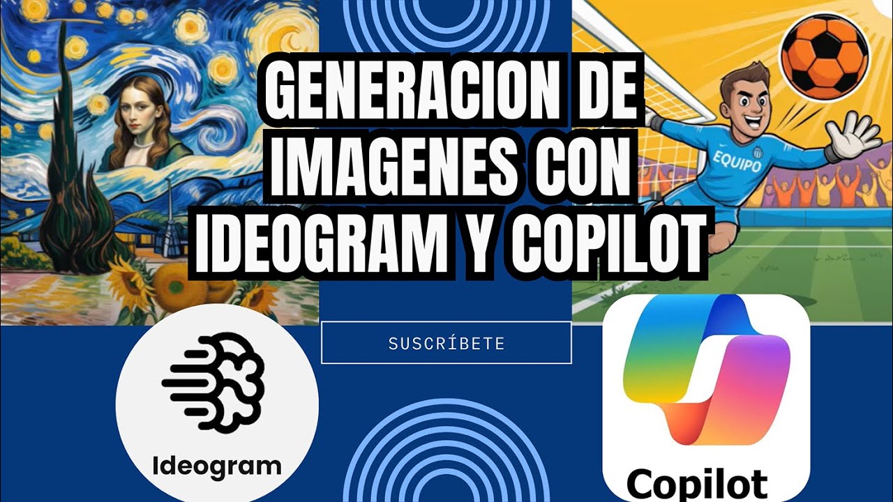 Generacion de imagenes con ideogram y copilot
