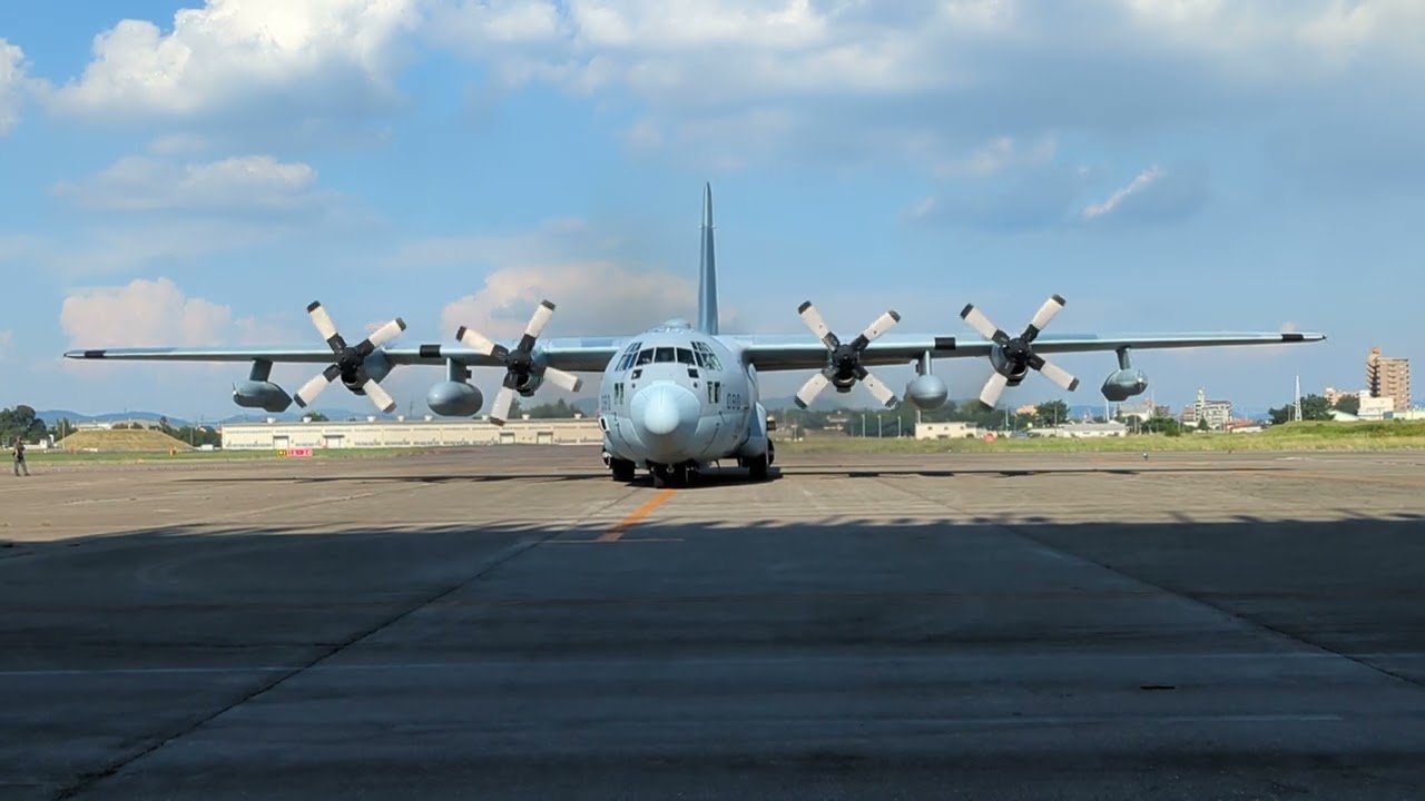 2023年９月１６日　愛知航空ミュージアム　C-130輸送機