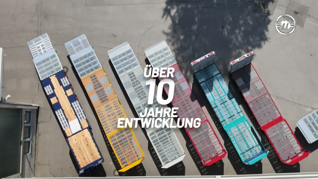 Die neue Generation unseres Arbeitsbühnen-Sattels mit abklappbarem Heck