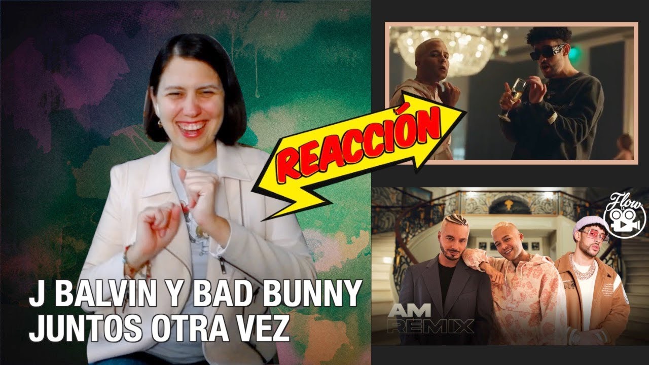 REACCI&Oacute;N a Nio Garcia, J Balvin & Bad Bunny - AM Remix