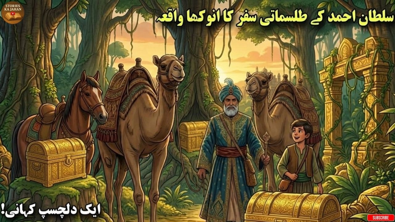 🌟 Sultan Ahmed Ka Tilismati Safar — Anokha Waqia | Moral Stories in Urdu & Hindi 🌟 #moralstory