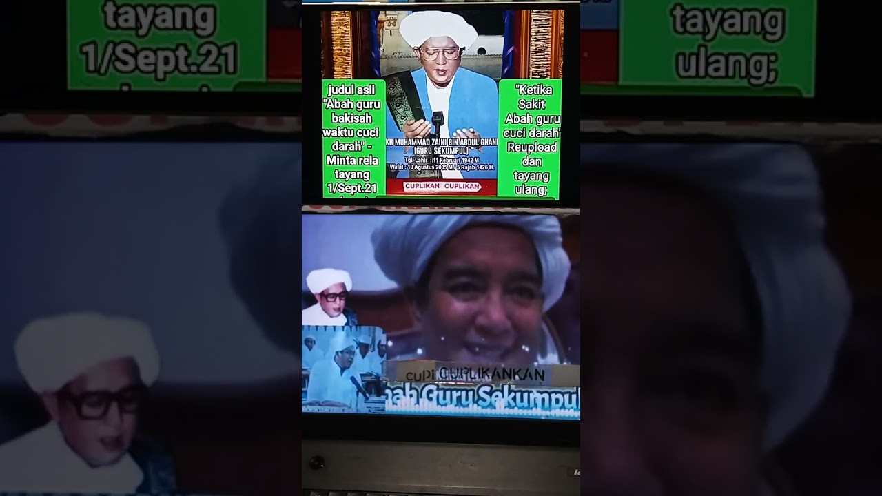 @ KARENA SAKIT ABAH GURU SEKUMPUL CUCI DSRAH