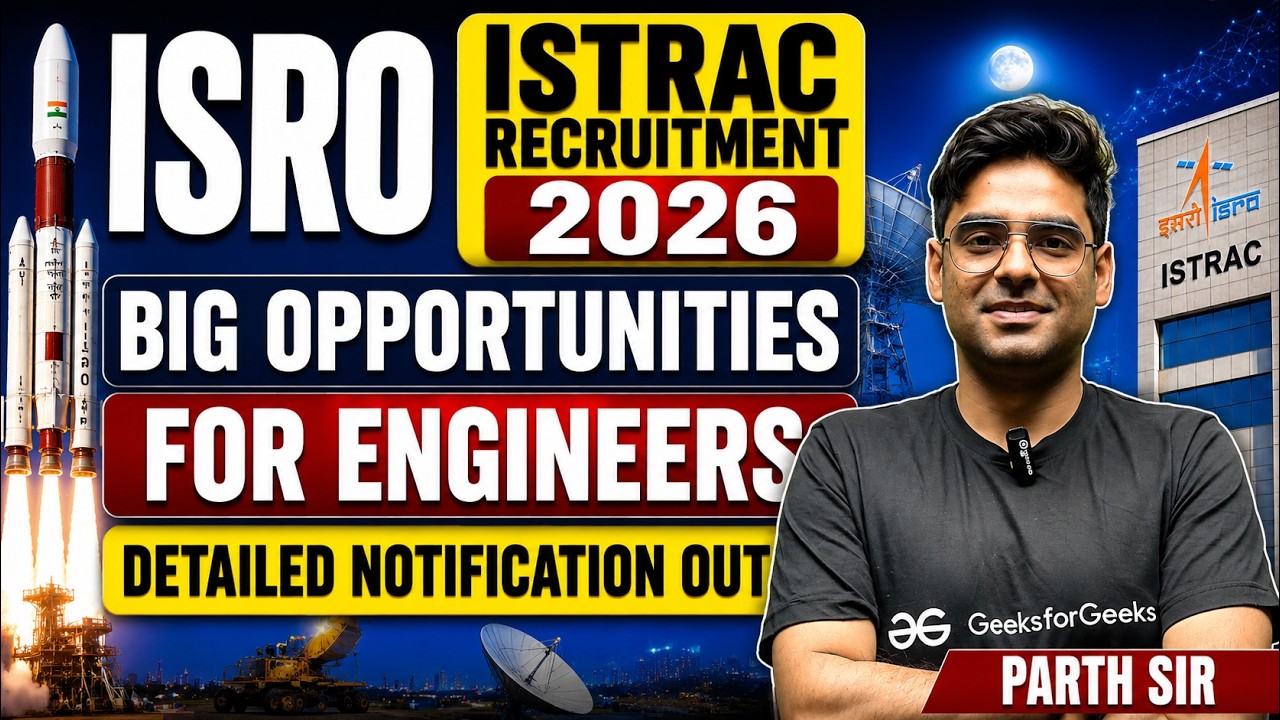 ISRO - ISTRAC Apprenticeship 2026 || Detailed Notification Out