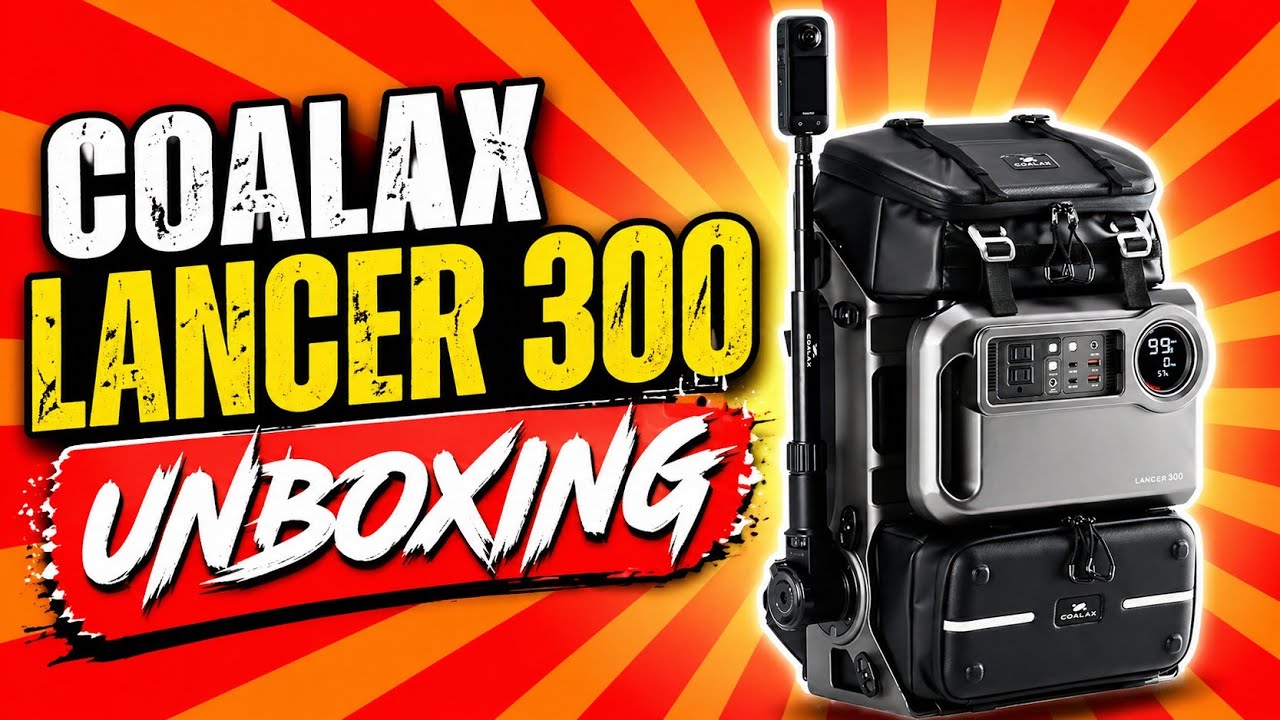 Coalax Lancer 300 bundle (Unboxing)