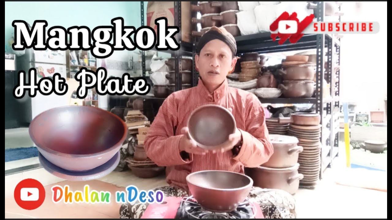 MANGKOK HOTPLATE TANAH LIAT MASAKAN MENJADI SEHAT DAN ESTETIK #traditional #clay #kerajinan #sehat