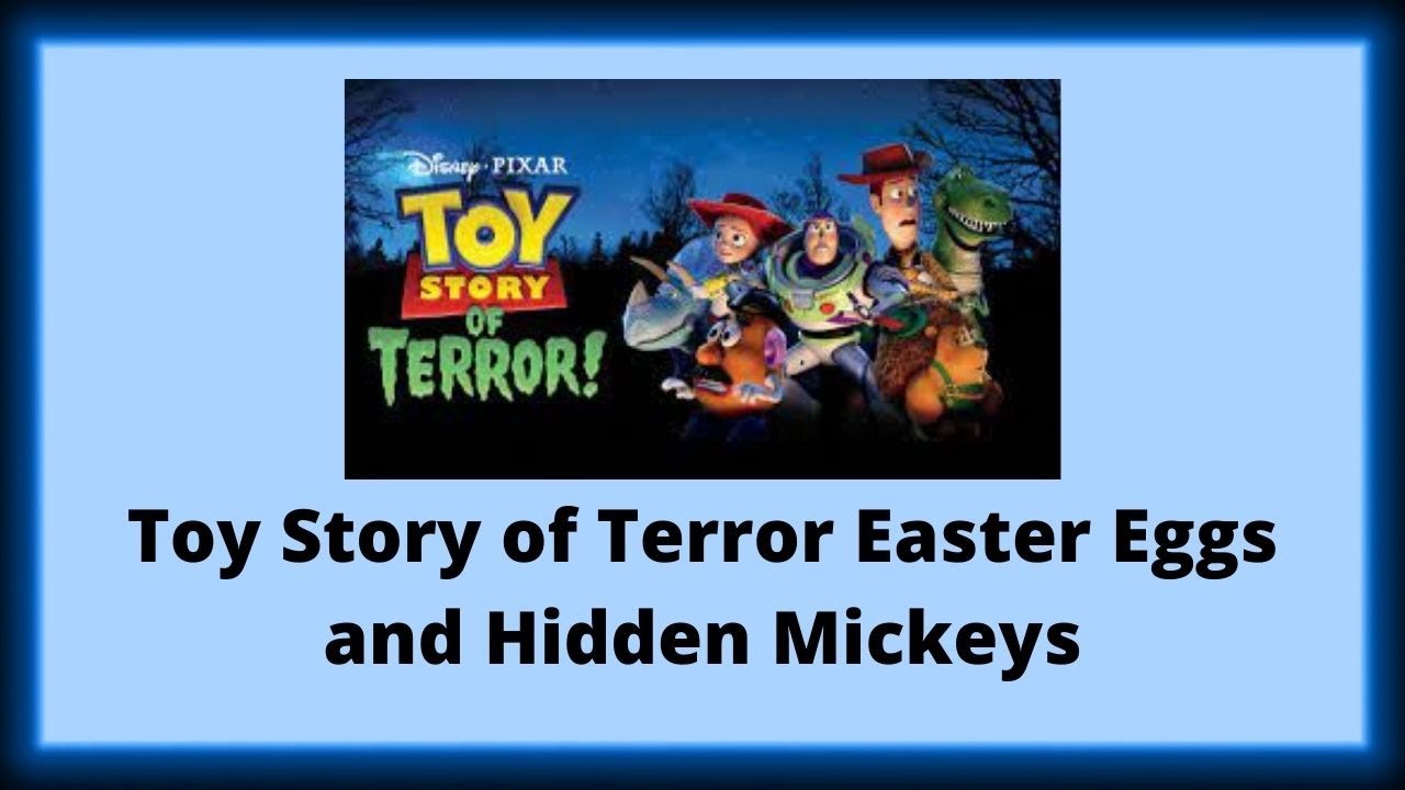 Toy Story of Terror Easter Eggs