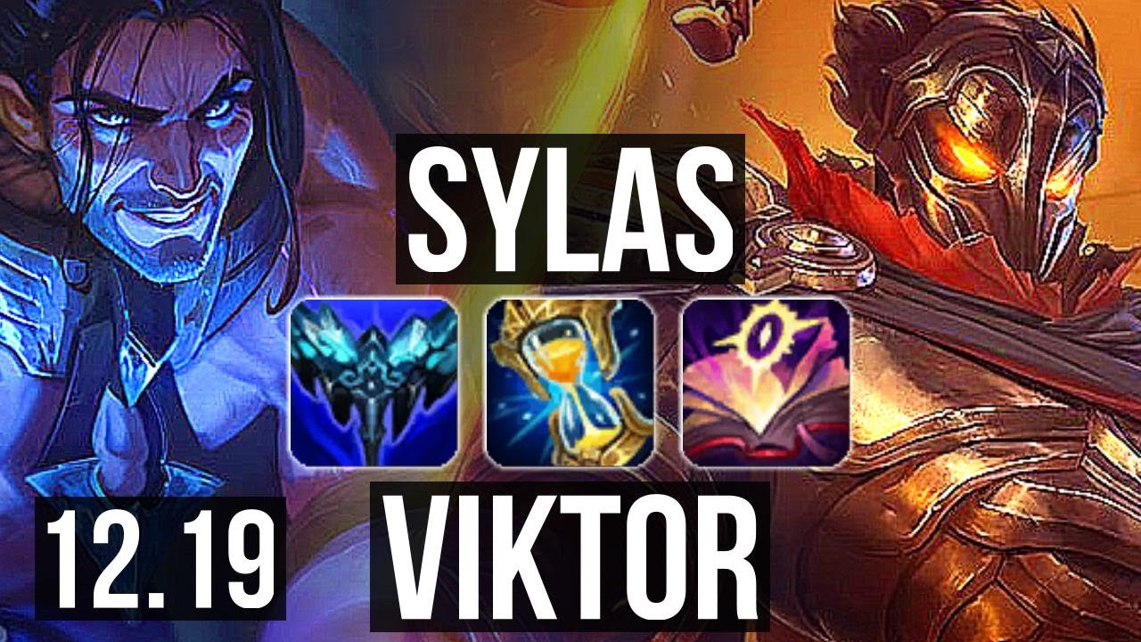 SYLAS vs VIKTOR (MID) | 11 solo kills, Rank 5 Sylas, Legendary, 66% winrate | TR Challenger | 12.19
