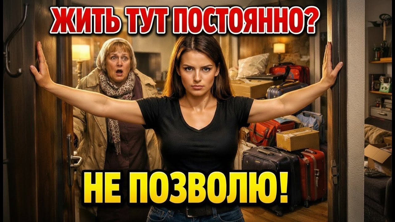 ЛЮДА ВЫСТАВИЛА ГРАНИЦУ! СВЕКРОВЬ жить тут постоянно НЕ БУДЕТ