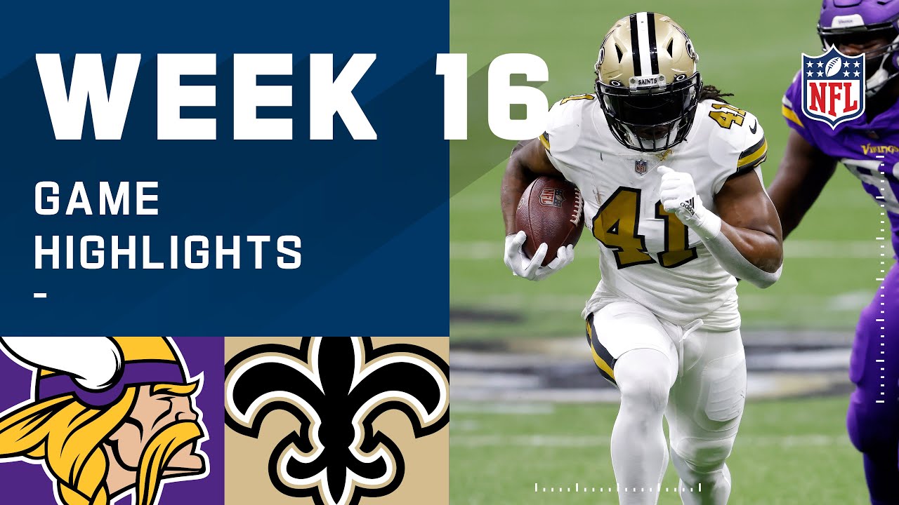 Vikings vs. Saints Week 16 Highlights | NFL 2020