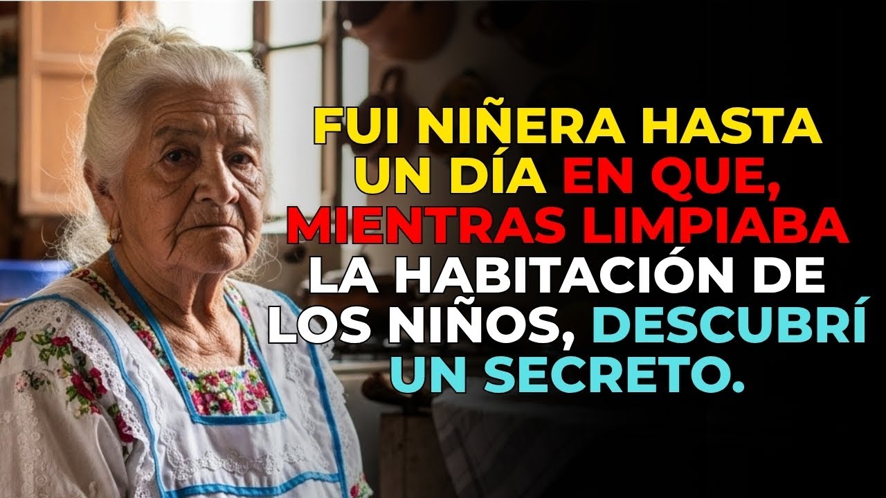 HISTORIA REAL: ERA NIÑERA HASTA QUE, MIENTRAS LIMPIABA LA HABITACIÓN, DESCUBRI UN SECRETO.