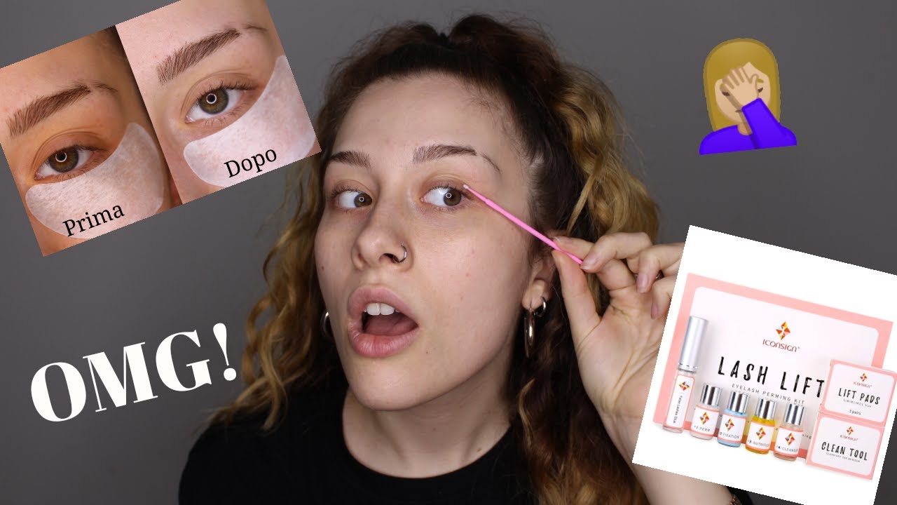COSA HO FATTO! PROVO LA LAMINAZIONE CIGLIA FAI DA TE | MONIQUE MAKEUP