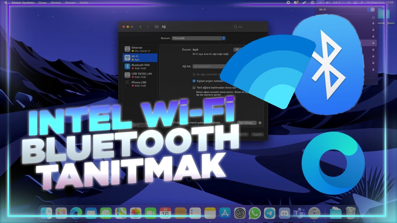 OpenCore ile Hackintosh Kurulumu - İntel Wi-Fi & Bluetooth Tanıtmak