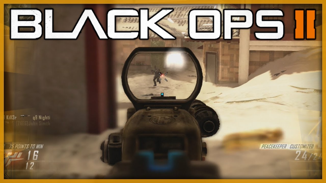 Black Ops 2 &mdash; Геймплей на карте &laquo;MIRAGE&raquo; &mdash; Геймплей с ПП &laquo;Peacekeeper&raquo; &mdash; DLC для сетевой игры BO2
