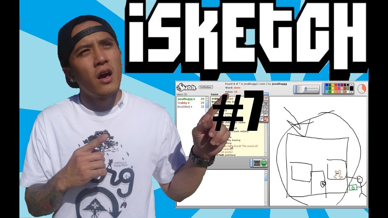 iSketch: [Ep.7] ThugggNoids Draw - Part 1 of 2