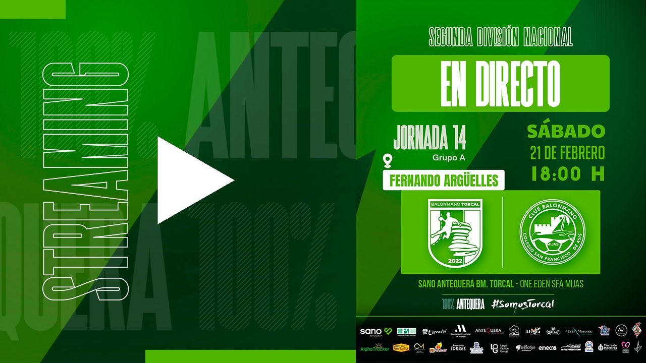2ª DNM | Sano Antequera BM. Torcal - One Eden Colegio San Francisco de Asís Mijas (J.14)