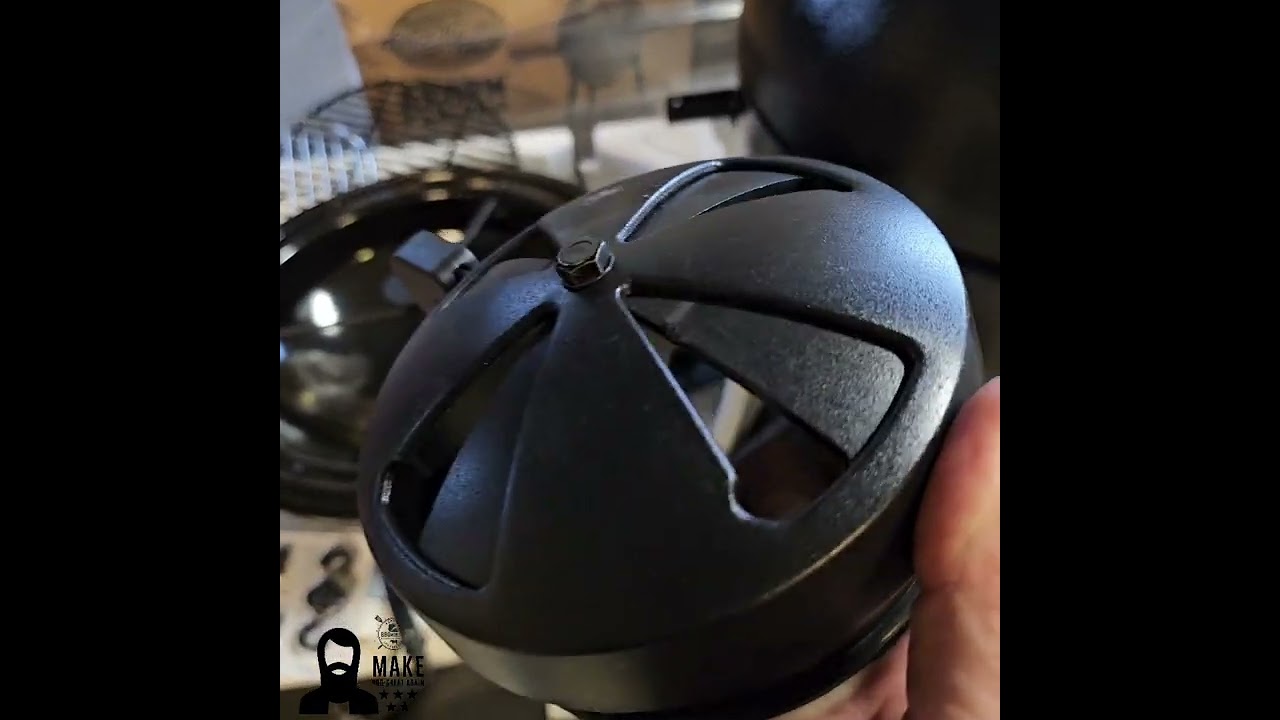 unboxing av akorn chargriller stålkamado