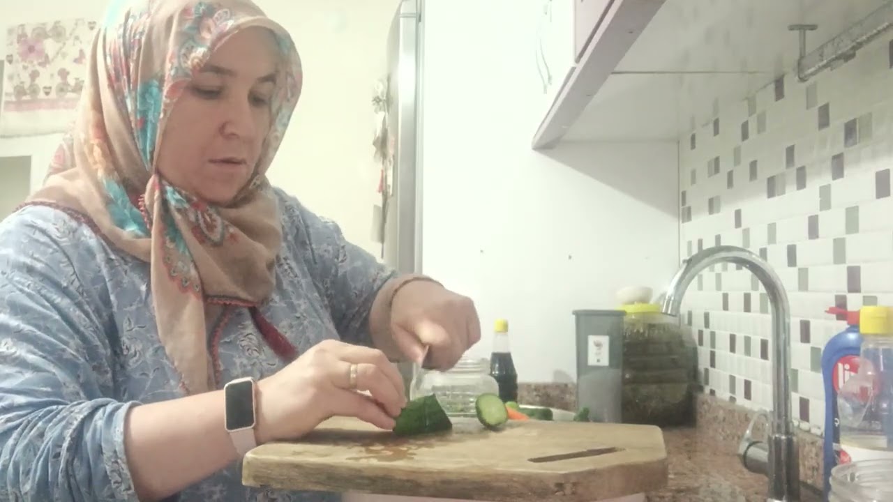 Kornişon turşu nasıl kurulur?! #cznburak #food #turşu