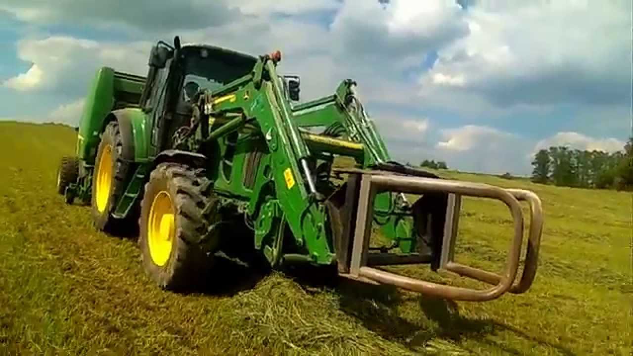 Sianokiszonka 2015 z John Deere & Massey Ferguson !! [60FPS] Manta MM336 :)