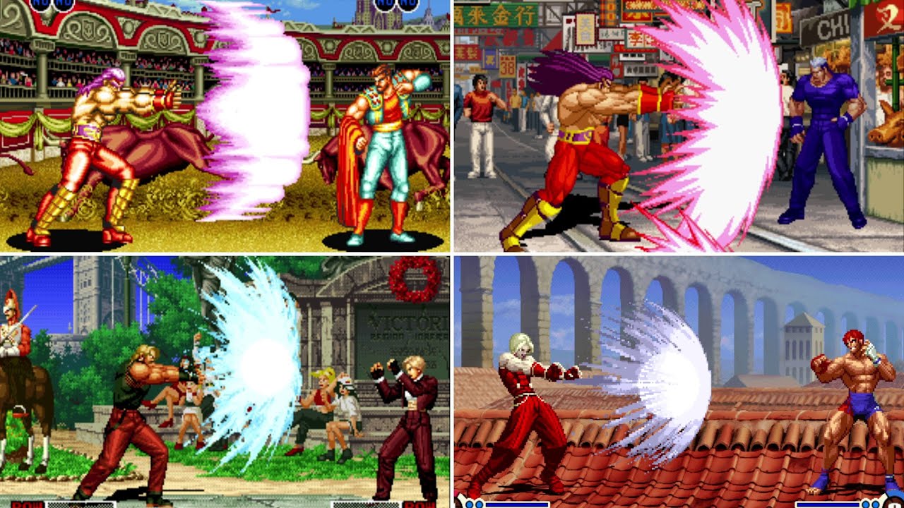 The Evolution of SNK Characters Kaiser Wave