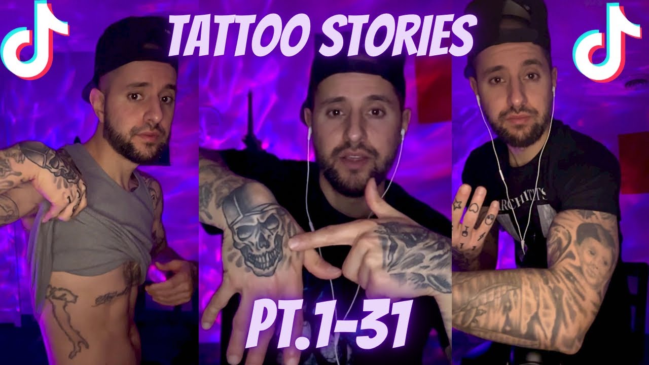 ASMR | Tattoo Stories Pt.1-31 (TikTok Compilation)