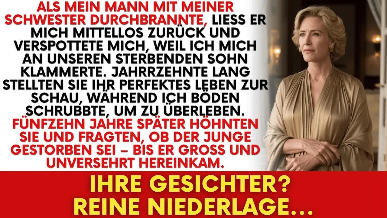 Meine Schwester floh mit meinem Mann  15 Jahre später zahlte Karma in Gold!