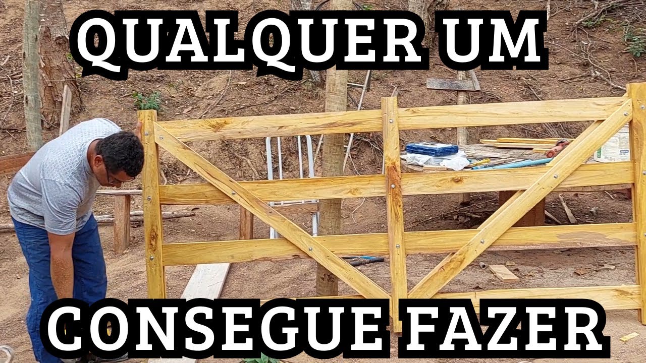Aprenda a fazer uma cancela da forma mais simples.😱