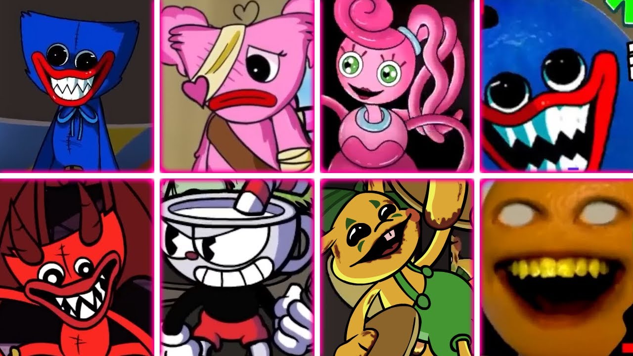FNF Sliced but Different Characters Sing It (FNF Sliced but Everyone Sings It)