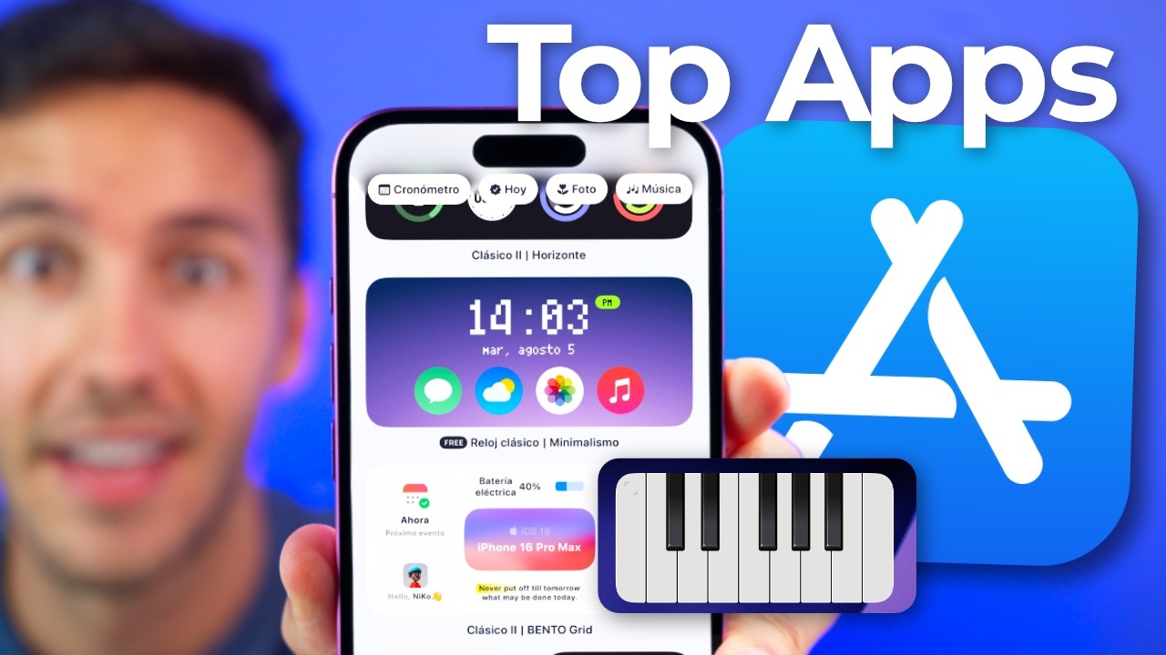 Las 15 MEJORES APPS para iPhone que S&Iacute; VALEN LA PENA y debes INSTALAR 🍿