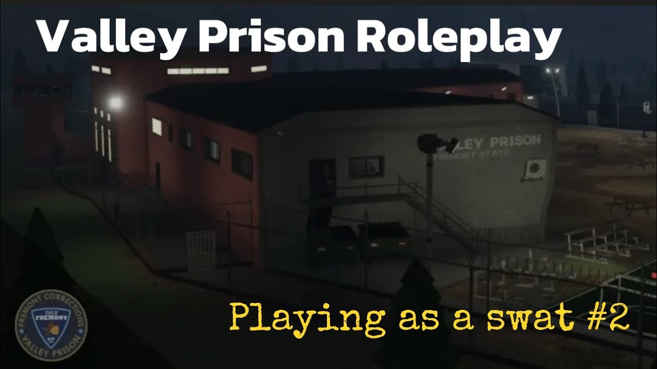 Playing as a swat in Valley Prison Roleplay roblox #2