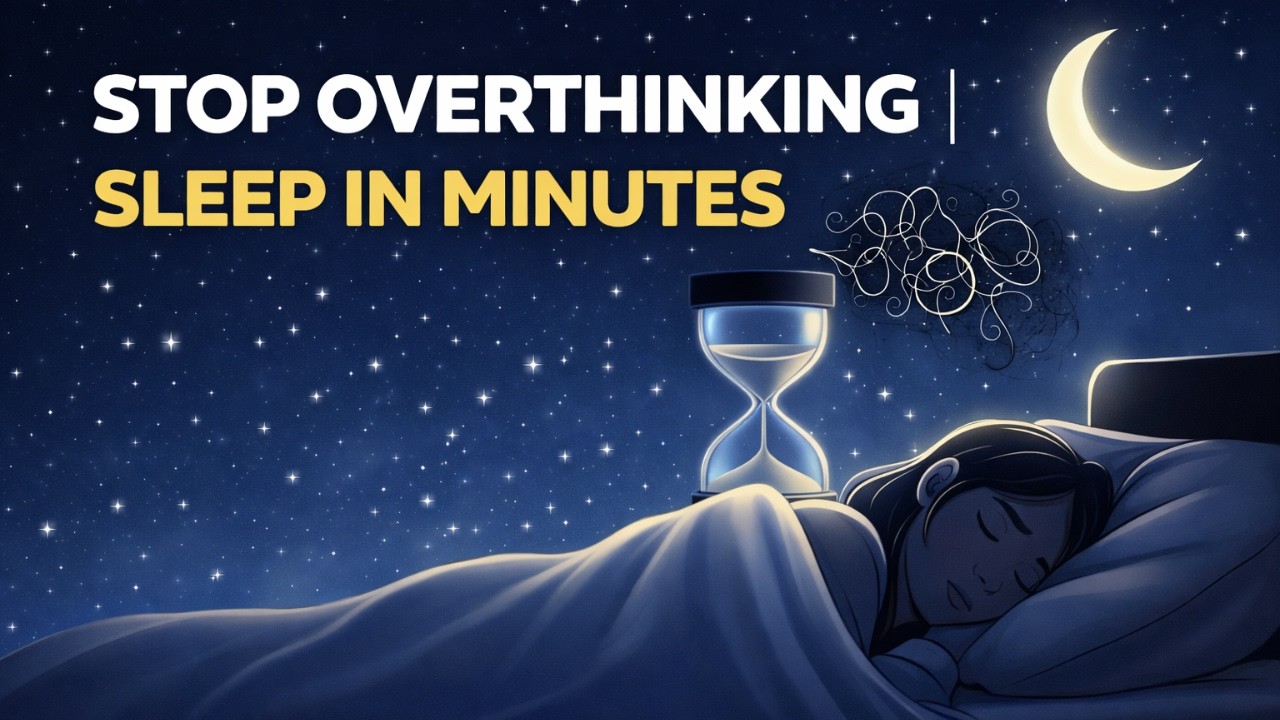 Can’t Sleep Because of Overthinking 🌙 Guided Sleep Talk Down