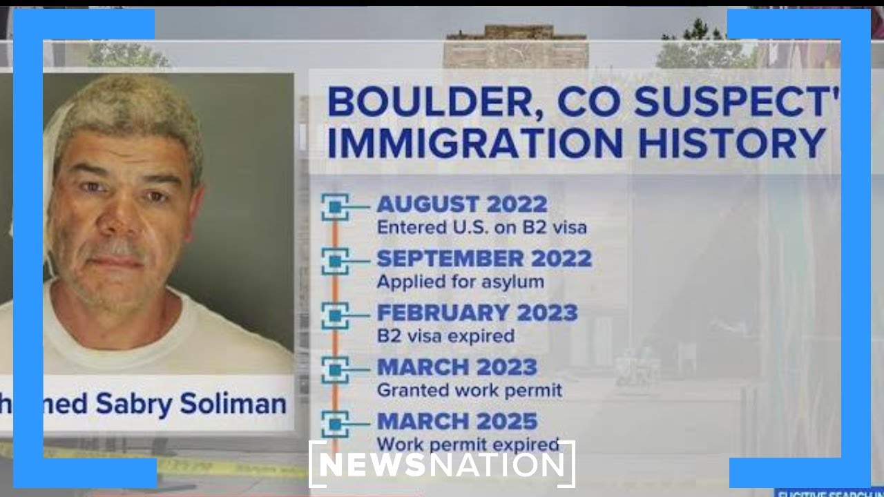 Colorado attack suspect says he planned violence for a year on expired visa | Morning in America